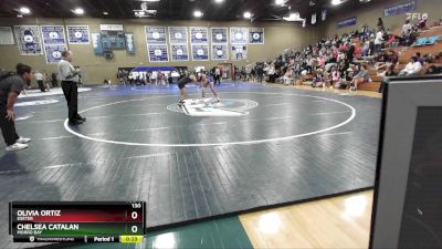 130 lbs Cons. Round 3 - Olivia Ortiz, Exeter vs Chelsea Catalan, Morro Bay