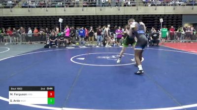 171 lbs Quarterfinal - Mekhi Ferguson, Virginia Beach vs Geno Ardo, Wilkes-Barre