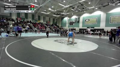 146 lbs Cons. Round 4 - Gabe Santo, Rancho Bernardo vs Trey Thomas, La Costa Canyon