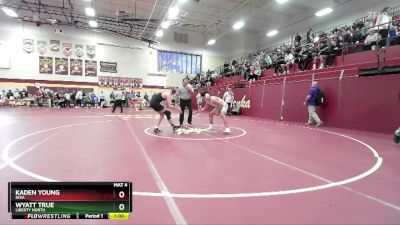 157 lbs Cons. Round 5 - Wyatt True, LIBERTY NORTH vs Kaden Young, NIXA