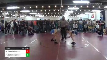 87 lbs Final - Kole Davidheiser, Boyertown vs Thunder Sollenberger, Central Dauphin