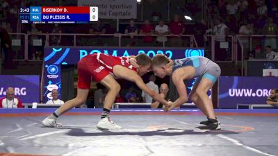 51 kg 1/8 Final - Dimitar Biserkov, Bulgaria vs Roehan Du Plessis, South Africa