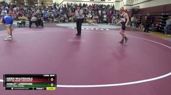 JV-21 lbs Cons. Semi - Aiden Wulfekuhle, West Delaware, Manchester vs Harley Larrimore, Clear Creek-Amana