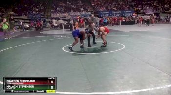 D 2 170 lbs Quarterfinal - Braeden Simoneaux, Teurlings Catholic vs Malachi Stevenson, McKinley