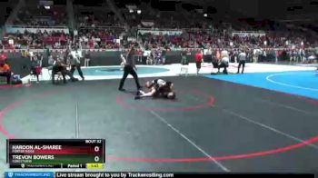 113 lbs Champ. Round 2 - Trevon Bowers, Forestview vs Haroon Al-sharee, Porter Ridge