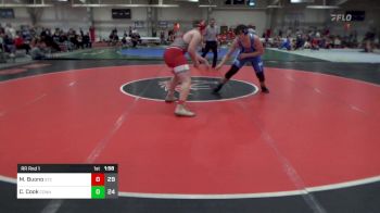 215 lbs Rr Rnd 1 - Max Buono, St. Christopher's School vs Chris Cook, Connellsville