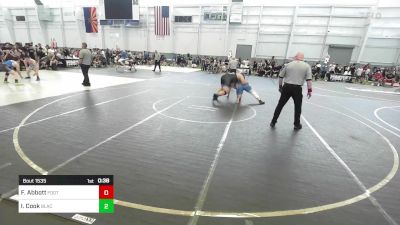 285 lbs Semifinal - Flint Abbott, Foothill vs Isaiah Cook, Blackcat WC