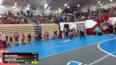 53 lbs Cons. Round 2 - Colt Winters, Henryville Youth Wrestling vs Kvasir Hook, Contenders Wrestling Acadamy