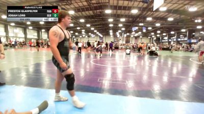 220 lbs Rr Rnd 3 - Preston Gladfelter, Parabellum Wrestling Academy vs Josiah Lors, Blue Wave 2