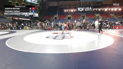 144 lbs Champ. Rd Of 128 - Cashtyn Botting, WI vs Kiovanny Hamlin, PA
