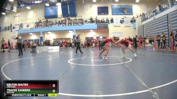 165 lbs Champ. Round 2 - Trayke Sanders, Owyhee vs Kelton Shutes, Highland