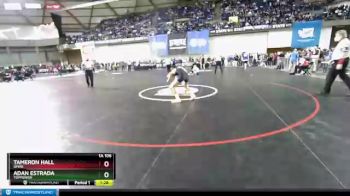 1A 106 lbs Semifinal - Tameron Hall, Omak vs Adan Estrada, Toppenish