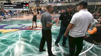 172 lbs Round 3 (4 Team) - Damion Hamilton, Post Falls, ID vs Wyatt Medlin, Washington, IL