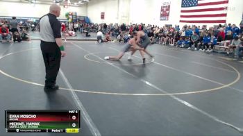 160 lbs Champ. Round 1 - Michael Hamak, Sartell-Saint Stephen vs Evan Moscho, Rocori