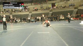 127 Championship Bracket Champ. Round 3 - Beckett Rehorst, Brandon Valley vs Caiden Kassel, Willmar