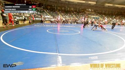 76 lbs Round Of 32 - Camren Redwine, Juggernaut Wrestling Club vs Dayton Rice, Husky Wrestling Club