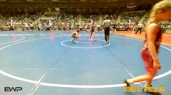 72 lbs Consi Of 16 #2 - Dixie Beasley, Blackman Wrestling vs Everlie Cole, Maize Wrestling Club