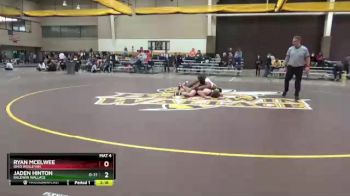 133 lbs Quarterfinal - Jaden Hinton, Baldwin Wallace vs Ryan McElwee, Ohio Wesleyan