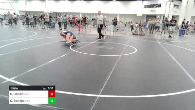 116 lbs Semifinal - Sophia Hanief, Vegas Sport WC vs Caterina Barriga, Apex Wr Ac