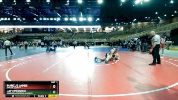 190 lbs Champ. Round 3 - Marcus James, Taylor County vs Jay Eversole, Lakeway Christian Academy