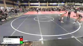 138 lbs Round Of 128 - Blaze Ackerman, Saint Augustine Wrestling Clun vs Diego Hernandez, Brush