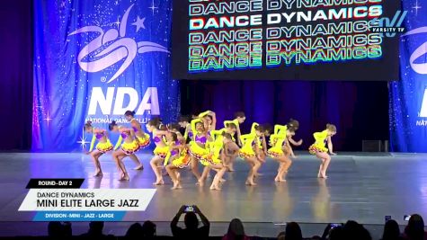 Dance Dynamics - Mini Elite Large Jazz [2025 Mini - Jazz - Large Day 2] 2025 NDA All-Star National Championship