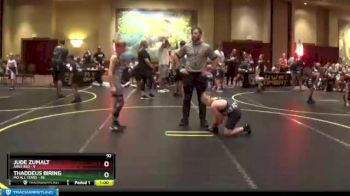 92 lbs Round 4 (6 Team) - Jude Zumalt, Ares Red vs Thaddeus Biring, MO All Stars