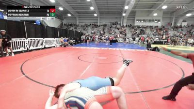 285 lbs Quarterfinal - Devin M Quantz, TX vs Peyton Kearns, PA