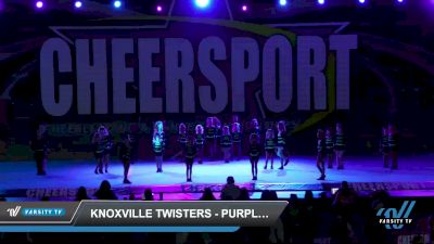 Knoxville Twisters - Purple Rain [2022] 2022 CHEERSPORT National Cheerleading Championship