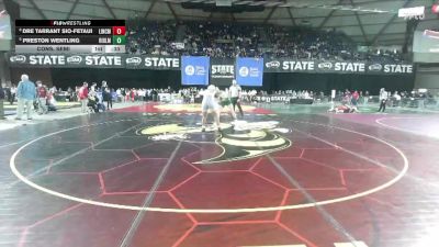 Boys 3A 215 lbs Cons. Semi - Dre Tarrant Sio-Fetaui, Lincoln (Tacoma) vs Preston Wentling, Ridgeline