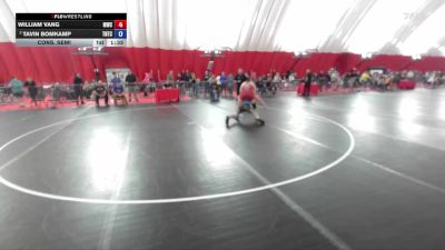 157 lbs Cons. Semi - William Vang, Mukwonago Wrestling Club vs Tavin Bomkamp, Team Nazar Training Center
