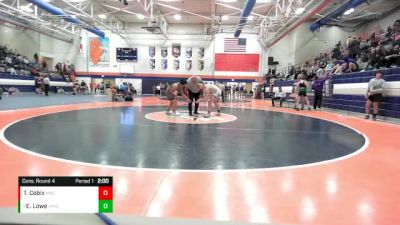 144 lbs Cons. Round 4 - Ethan Lowe, Normal (University) vs Thomas Cobix, Macomb