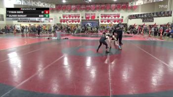 65 lbs Cons. Round 2 - Oliver Durant, Maple Grove Wrestling Club vs Tyson Seitz, Depere Youth