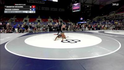 115 lbs Cons. Sub-rd Of 16 - Shaniyah McDaniel, GA vs Maggie Cornish, CA