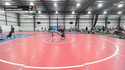 116 lbs Rr Rnd 9 - John Woodall, DoughBoy WC - BHS vs Andrew Alexander, 4M - BHS