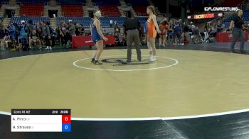 138 lbs Cons 16 #2 - Allyssa Pirro, Ohio vs Hannah Strauss, Illinois