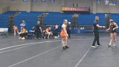 160 lbs Cons. Round 5 - Vida Beckel, Emmanuel University vs Bo Geibe, Indiana Tech