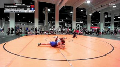 71 lbs Cons. Round 3 - Jasper Harper, New Lenox Wrestling Club vs William Vander Luitgaren, Center Grove Wrestling Club