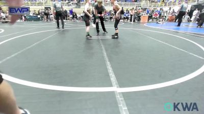 83 lbs Quarterfinal - Wyatt Brien, Pawnee Wrestling Club vs Levi West, Woodland Wrestling Club