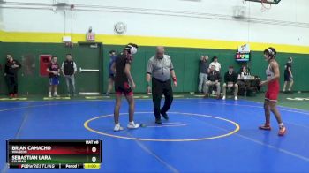 106 lbs Cons. Round 3 - Brian Camacho, Wauseon vs Sebastian Lara, Colerain