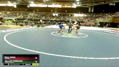 285 lbs Champ. Round 2 - Paul Dixon, Moscow vs William Fairbanks, Coeur D Alene