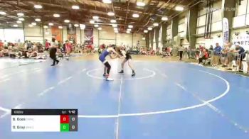 106 lbs Rr Rnd 2 - Braedon Goes, Team Nauman Black vs Ozias Gray, Grain House Wrestling Club