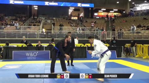 Sean Pocker vs Josiah Todd Lecrone 2025 Pan Jiu Jitsu IBJJF Championship