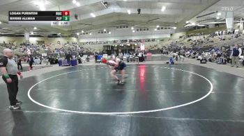 138 lbs Placement (4 Team) - Rivers Allman, Pope Saint John Paul II Preparatory School vs Logan Purinton, Brentwood Academy