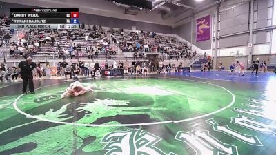 U23 Women - 72 lbs 3rd Place Match - Darby Weidl, KS vs Tiffani Baublitz, PA