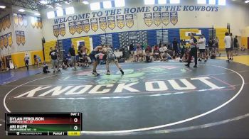 157 lbs Round 5 (8 Team) - Ari Rupe, Palm Harbor WC vs Dylan Ferguson, Riverview WC