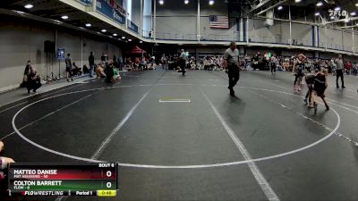 84 lbs Round 2 (10 Team) - Matteo Danise, Mat Assassins vs Colton Barrett, FLOW