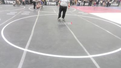 58 lbs Consi Of 16 #1 - Armando Galindo, Bronco Wrestling Club vs Beau Bakkie, Yuba Sutter Combat