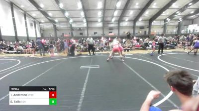 130 lbs Quarterfinal - Tinley Anderson, Nyssa Mat Club vs Shyla Sells, 1 On 1 Fight Academy