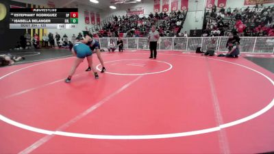 125 lbs Cons. Round 2 - Estephany Rodriguez, Dos Pueblos vs Isabella Belanger, Sultana